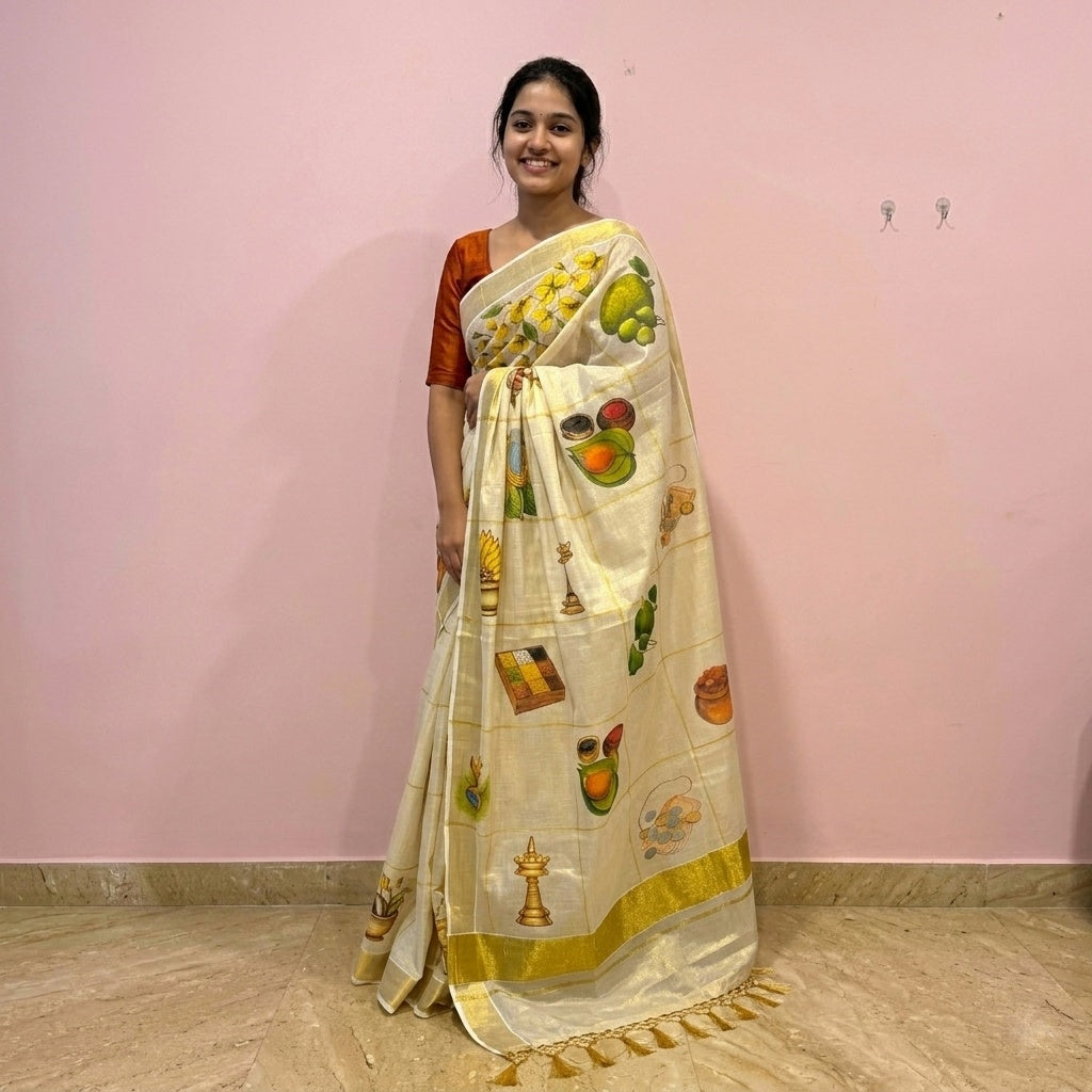 Hand Painted Saree: The Ultimate Guide to Wearable Art in 2026