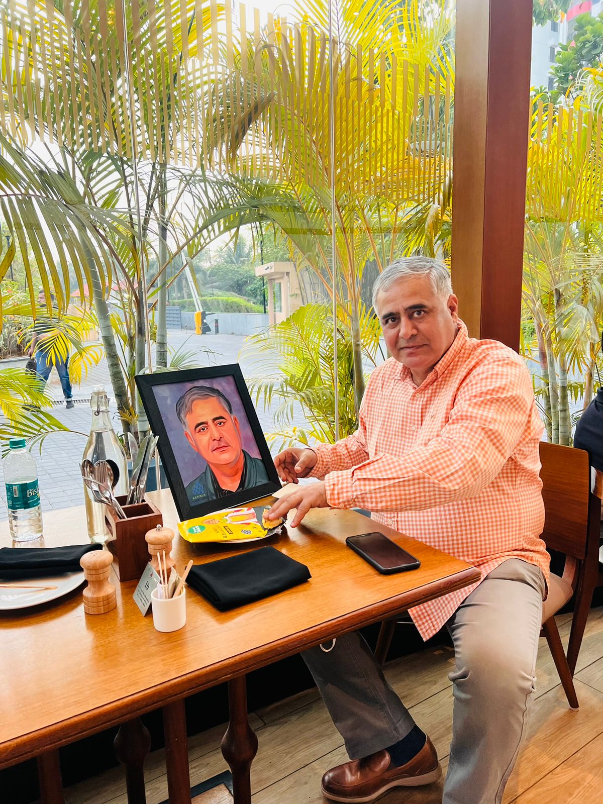 Acrylic Portrait Painting