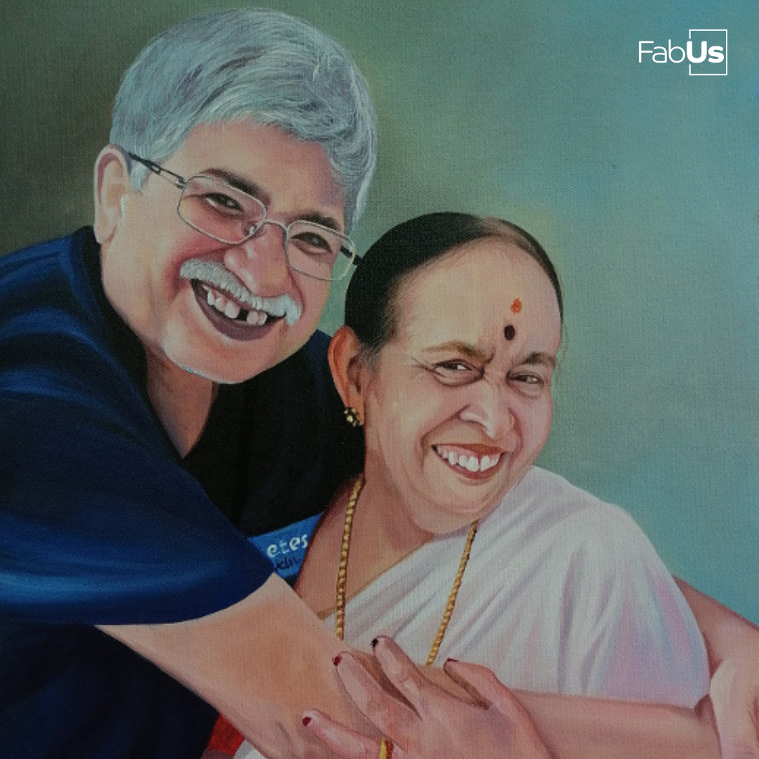 Buy Acrylic Portrait Painting