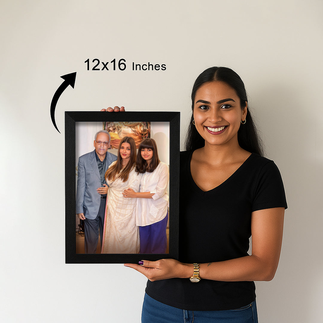Family Portrait from Multiple Photos- Simple Merge Portrait