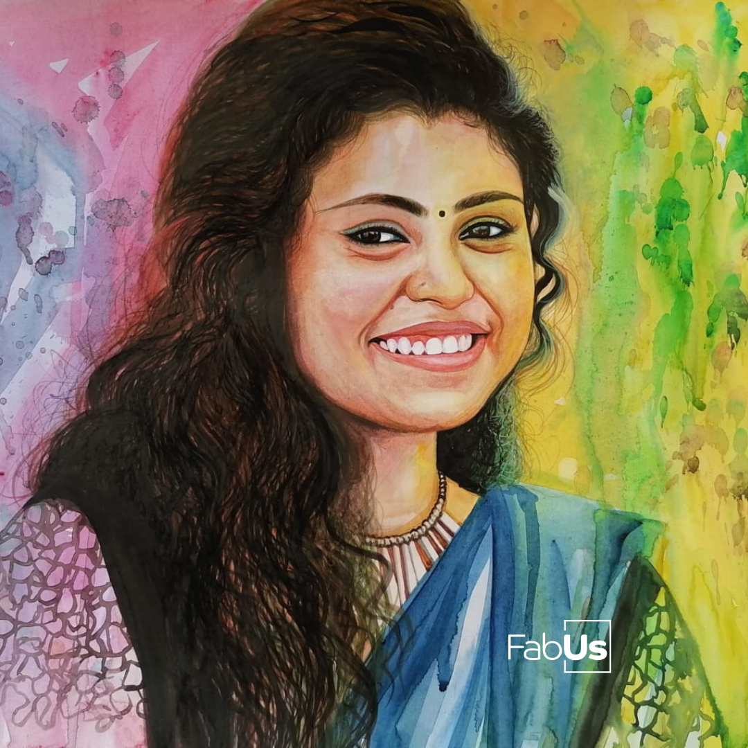 Custom Watercolor Portrait