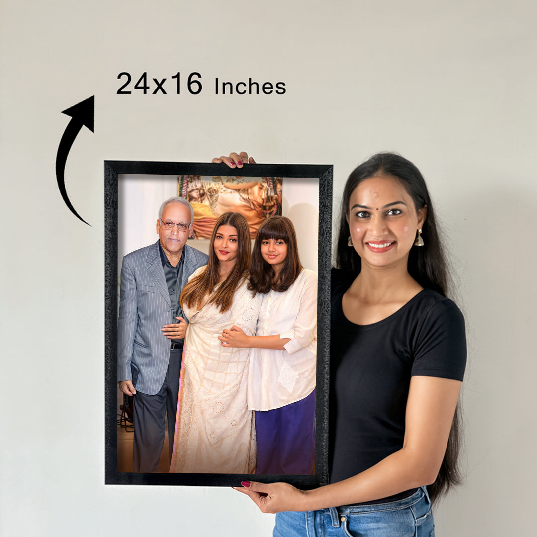 Family Portrait from Multiple Photos- Simple Merge Portrait