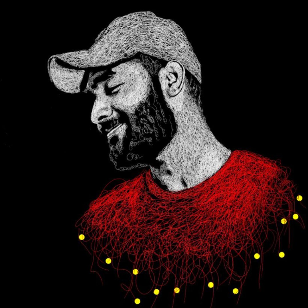 Digital Scribble Portrait