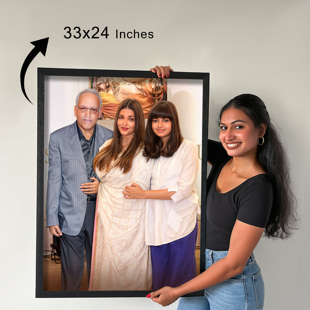 Family Portrait from Multiple Photos- Simple Merge Portrait