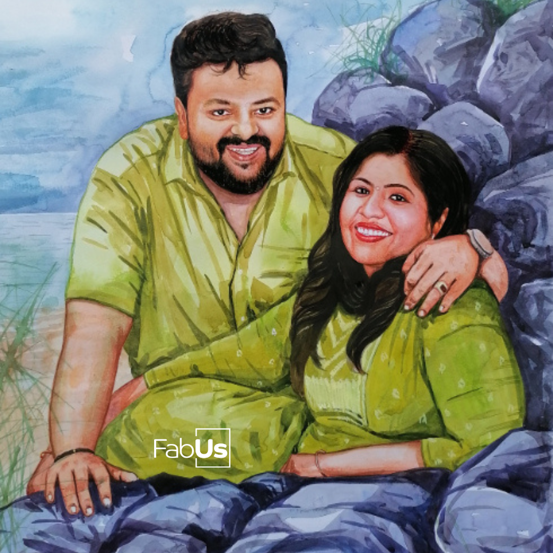 Personalised Watercolor Portraits