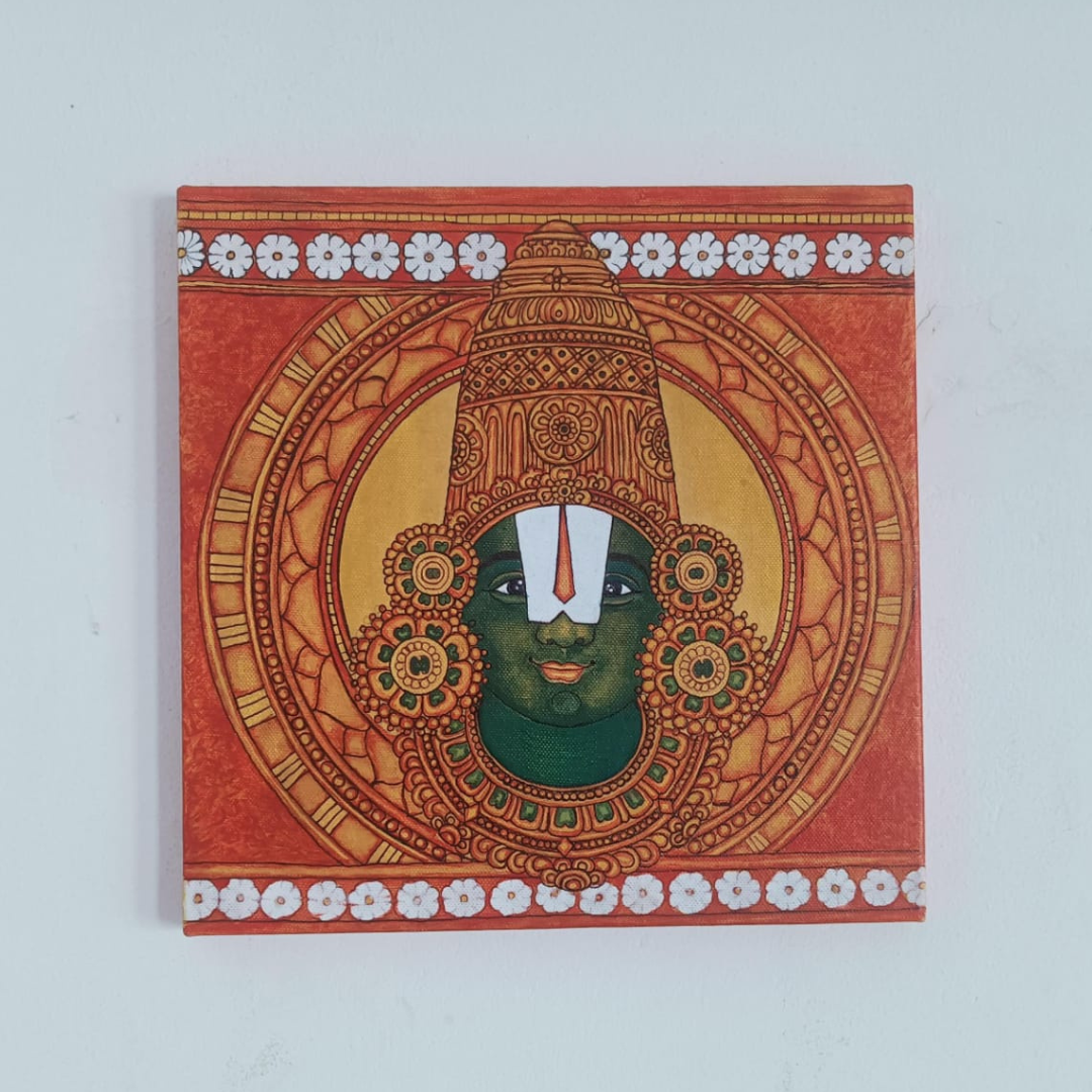 Tirupathi Balaji Lord Venkateswara - Indian Traditional Art