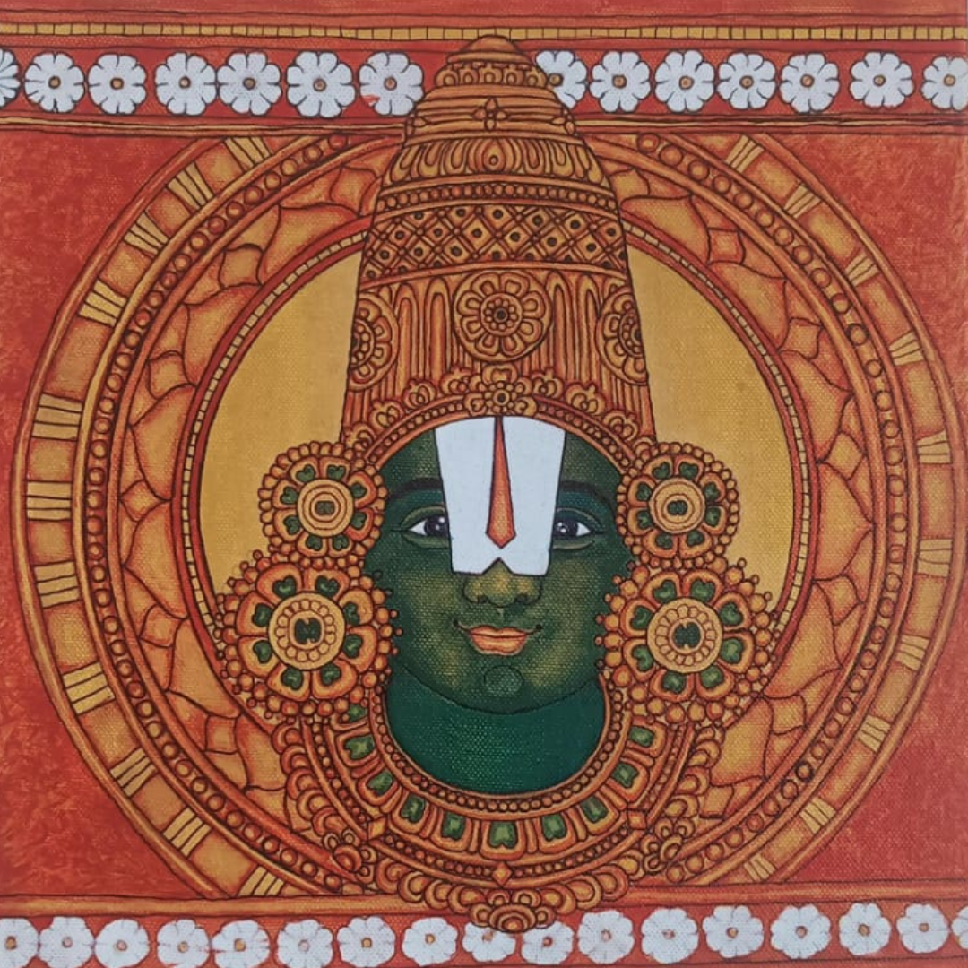 Tirupathi Balaji Lord Venkateswara Art