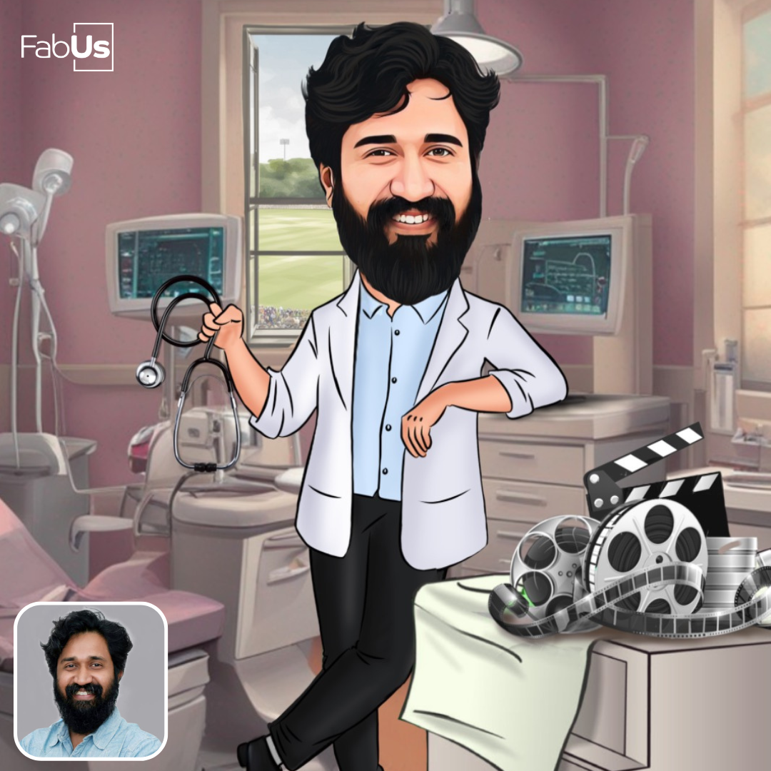 Online Digital Caricatures Painting