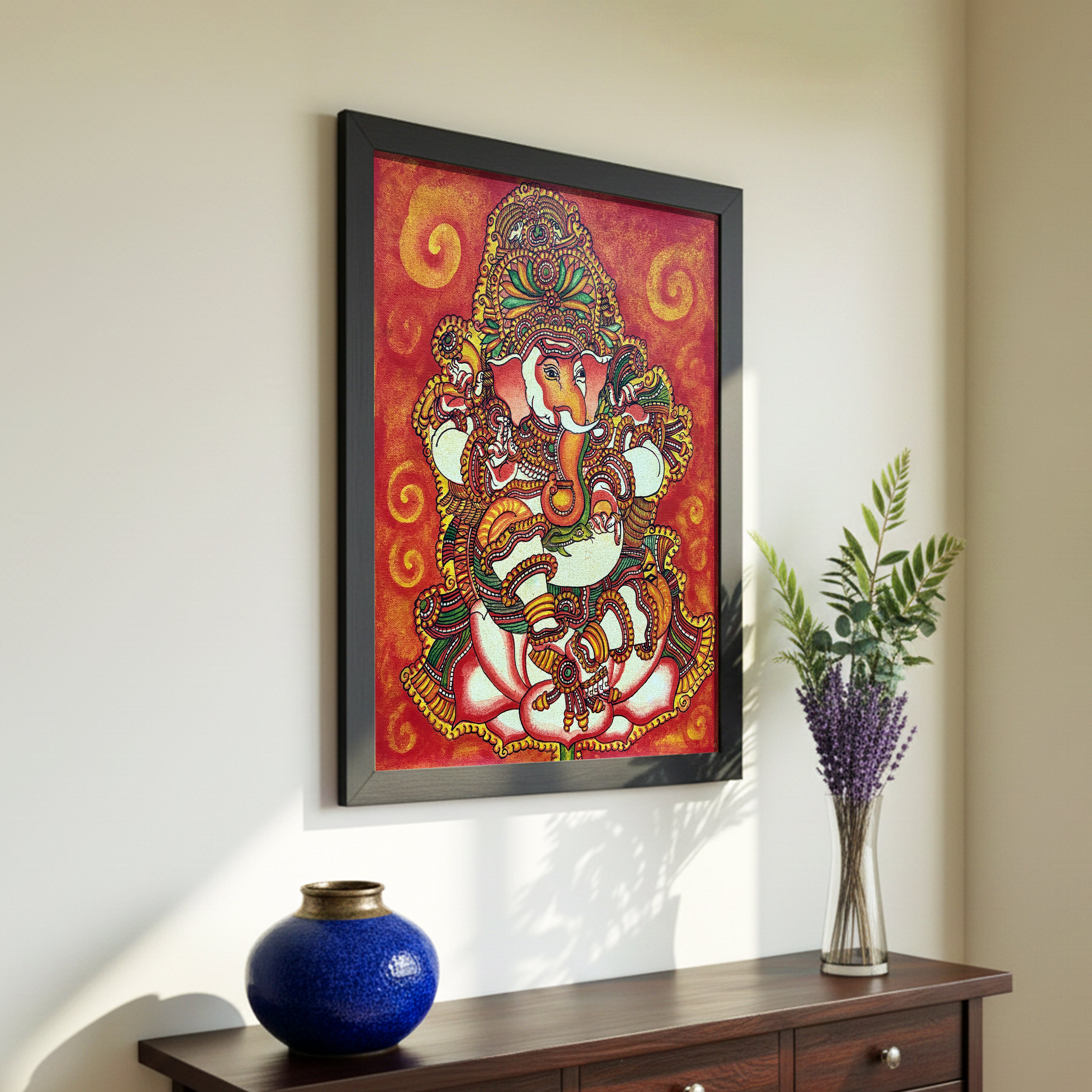 Thodeekkalam Ganapathy - Mural Painting