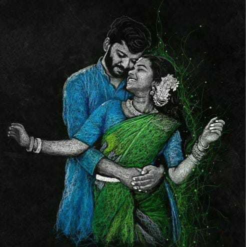 Digital Photo With Convenient Hook