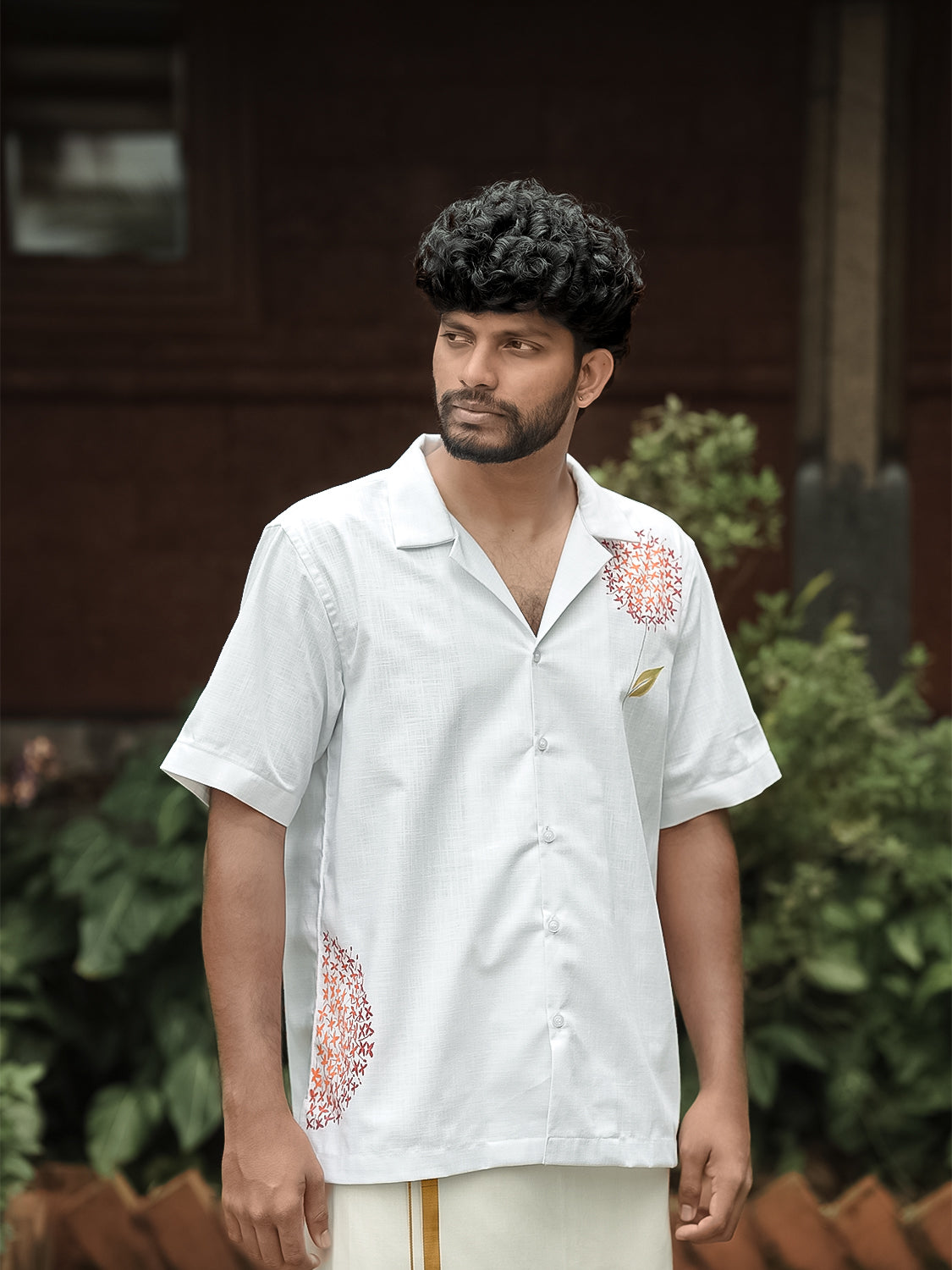 Chethi Poo Hand Painted Shirt