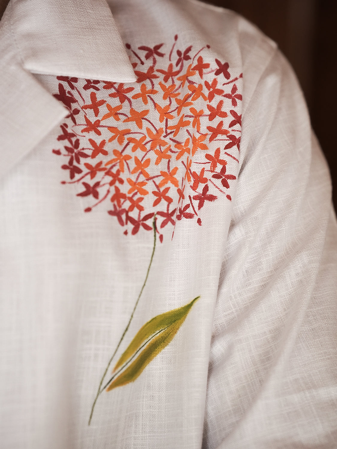 Chethi Poo Hand Painted Shirt