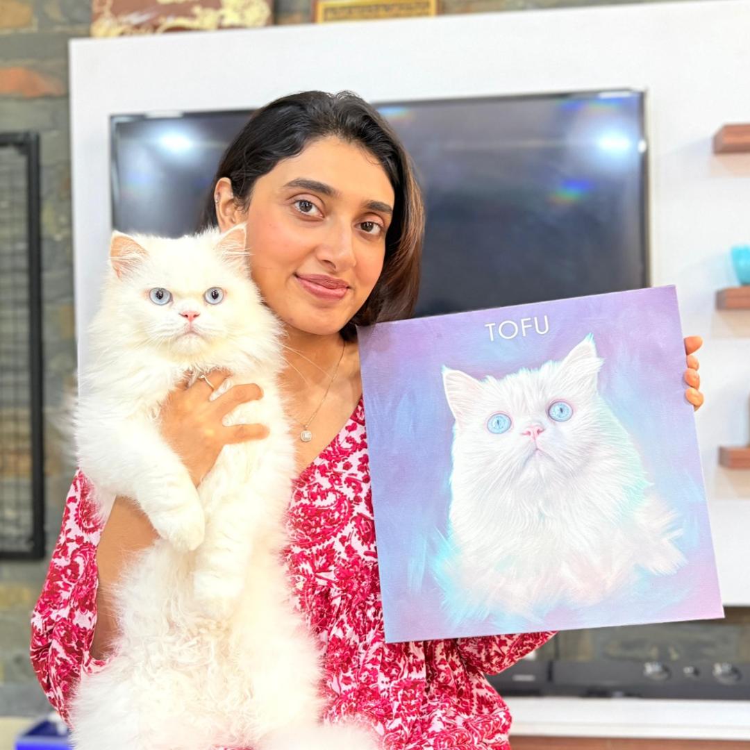 Digital Pet Portrait - Gallery Wrap