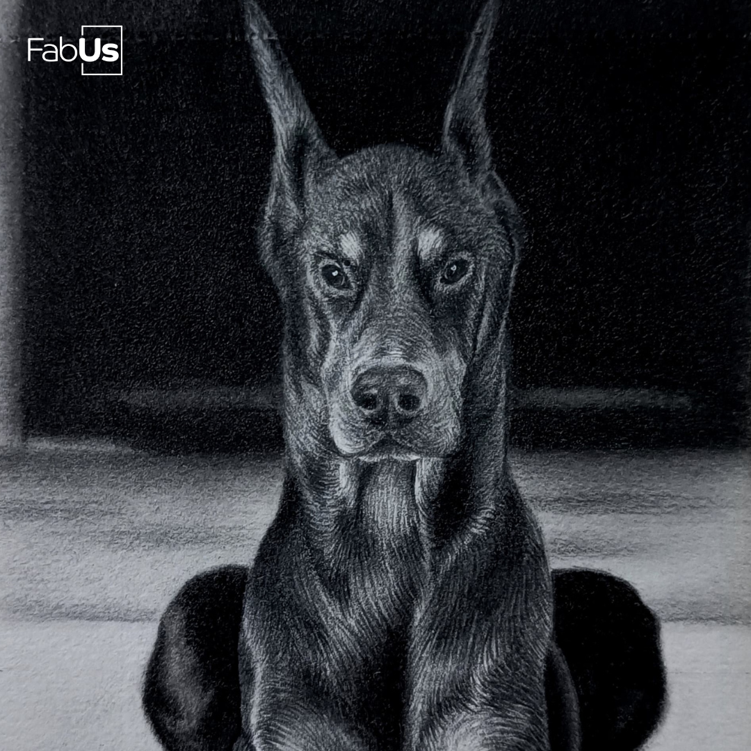 Custom Premium Pet And Owner Portraits