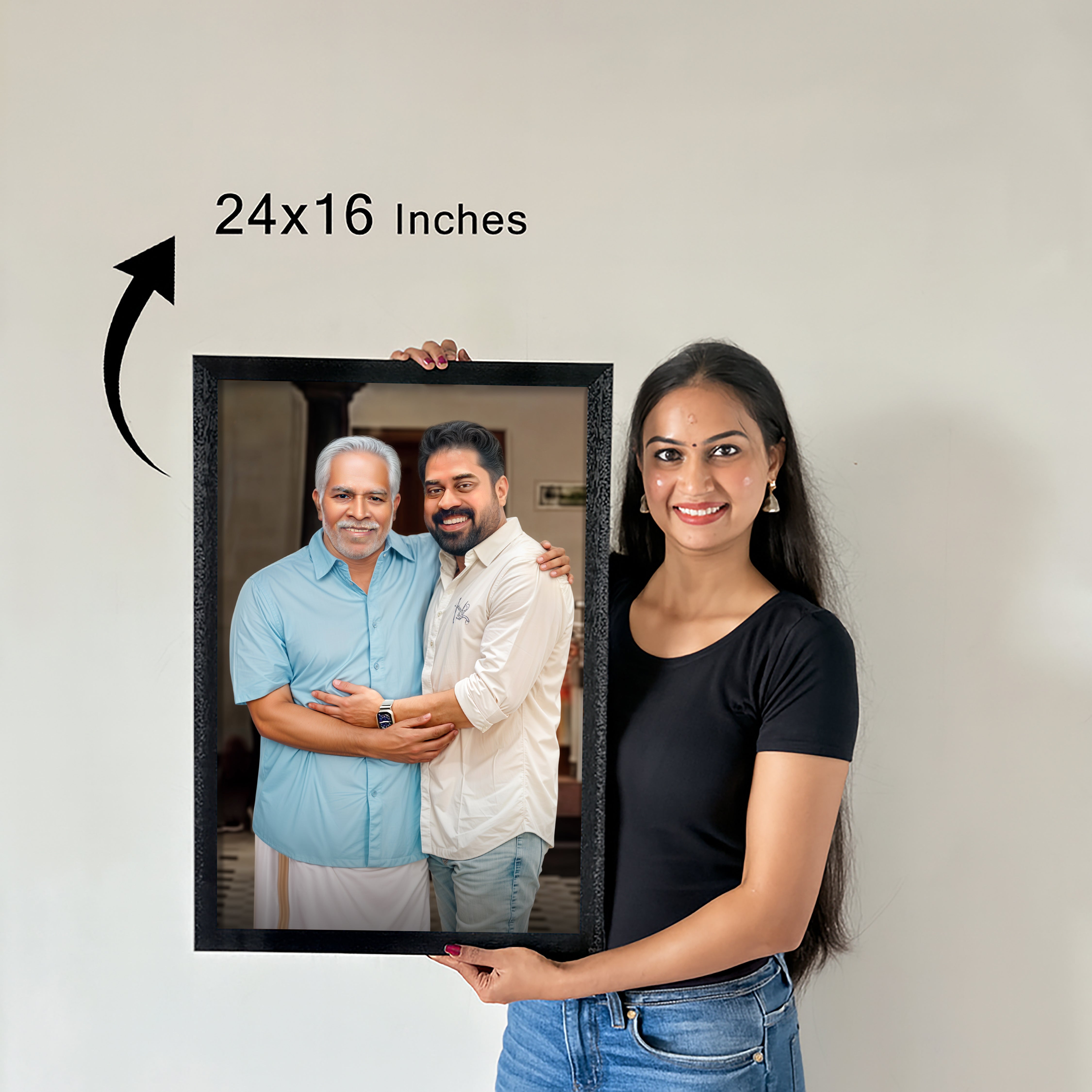 Family Portrait from Multiple Photos- Digital Merge Portrait
