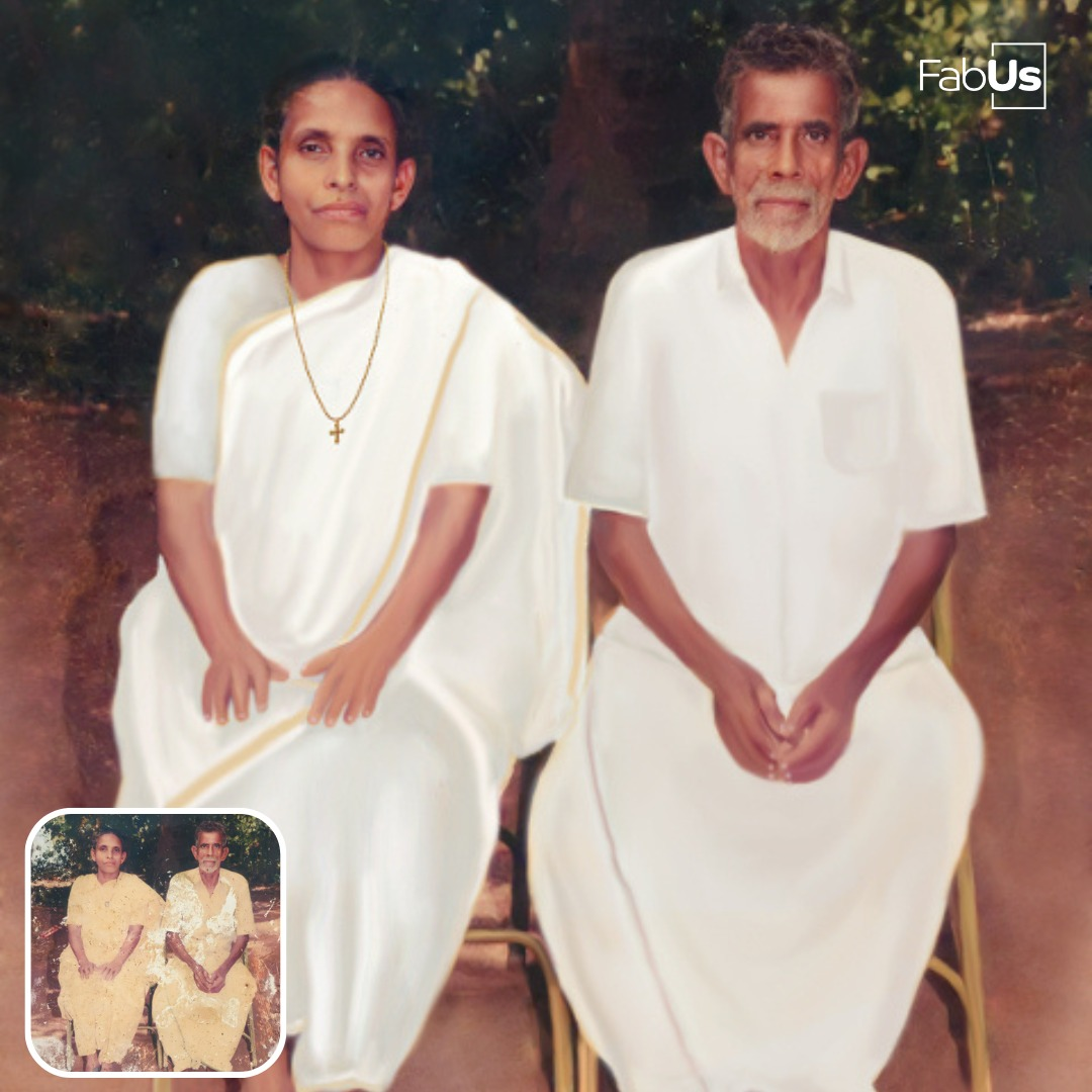 Old Handmade Sketch Restoration