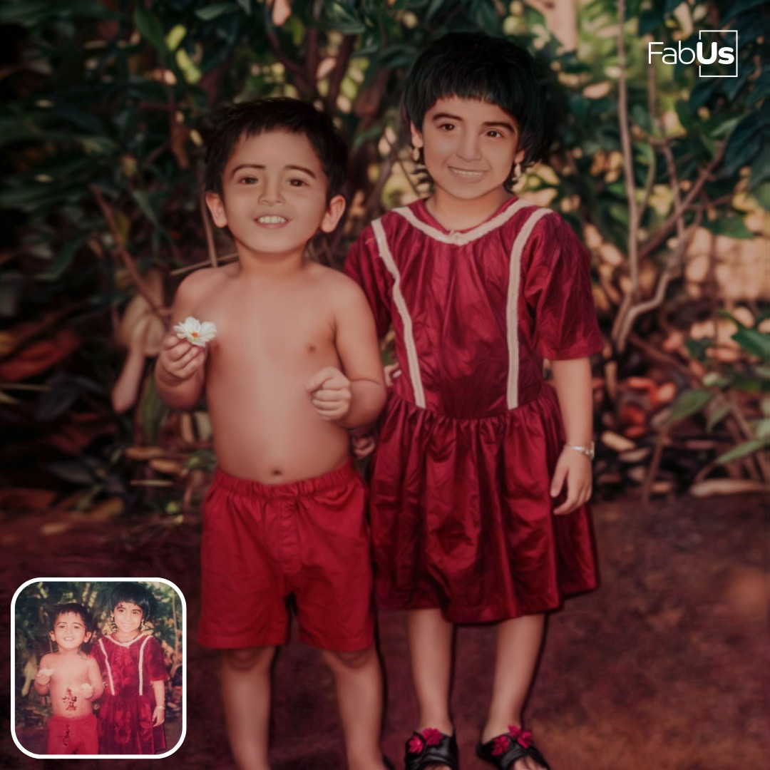 Old Pencil Portrait Restoration