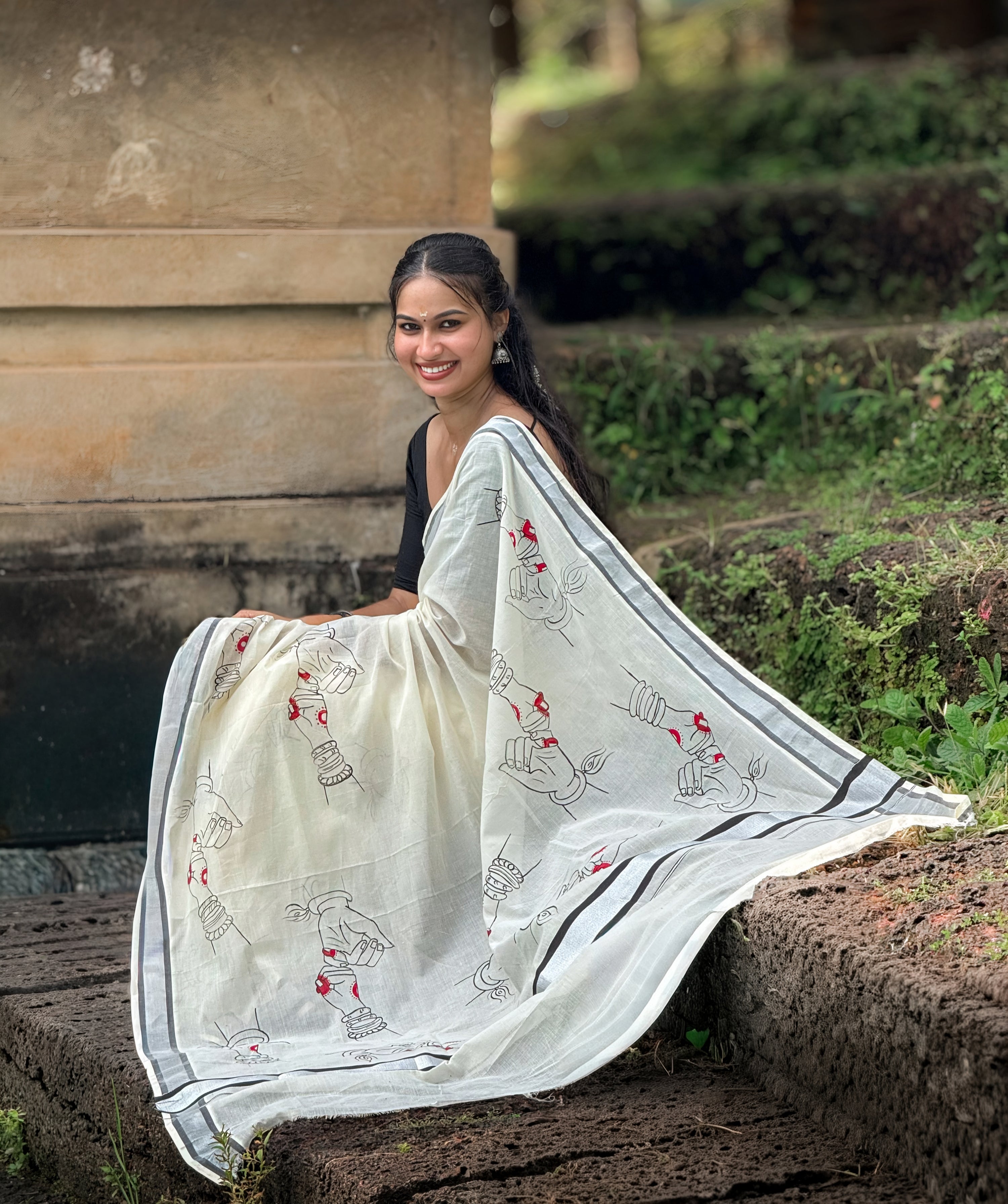 Sacred Vows Saree