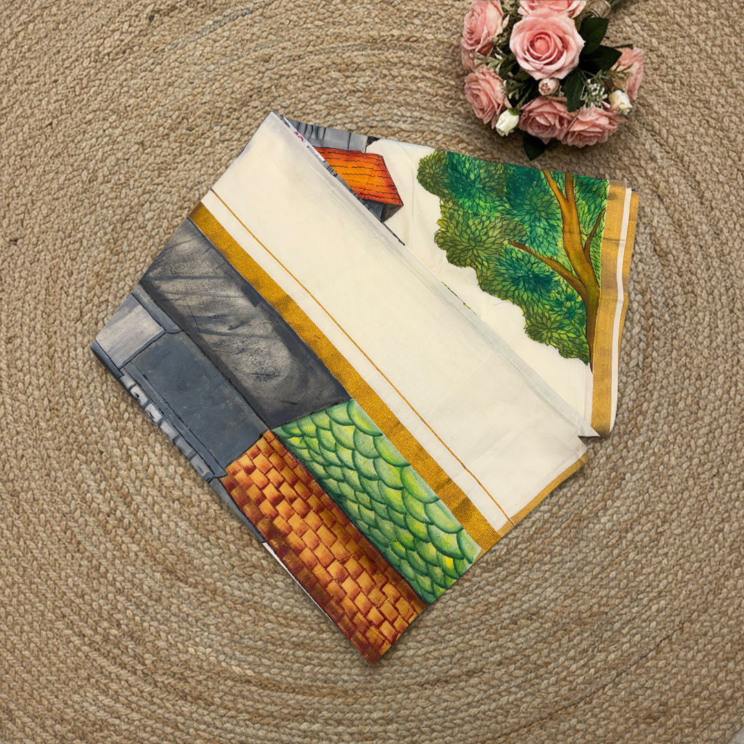 Vadakkumnatha Temple Saree