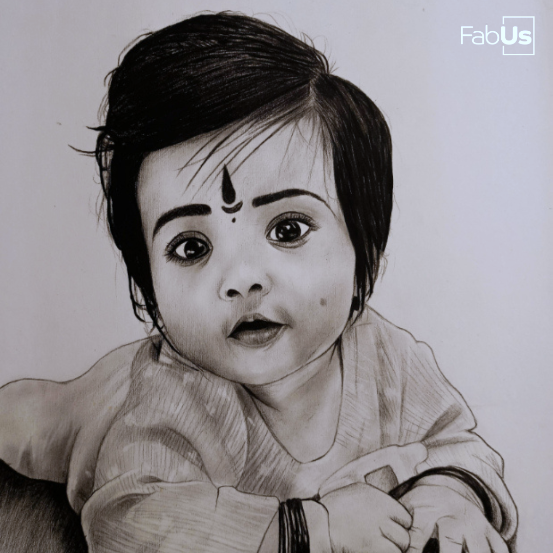 Normal Pencil Portrait Drawing & Sketch