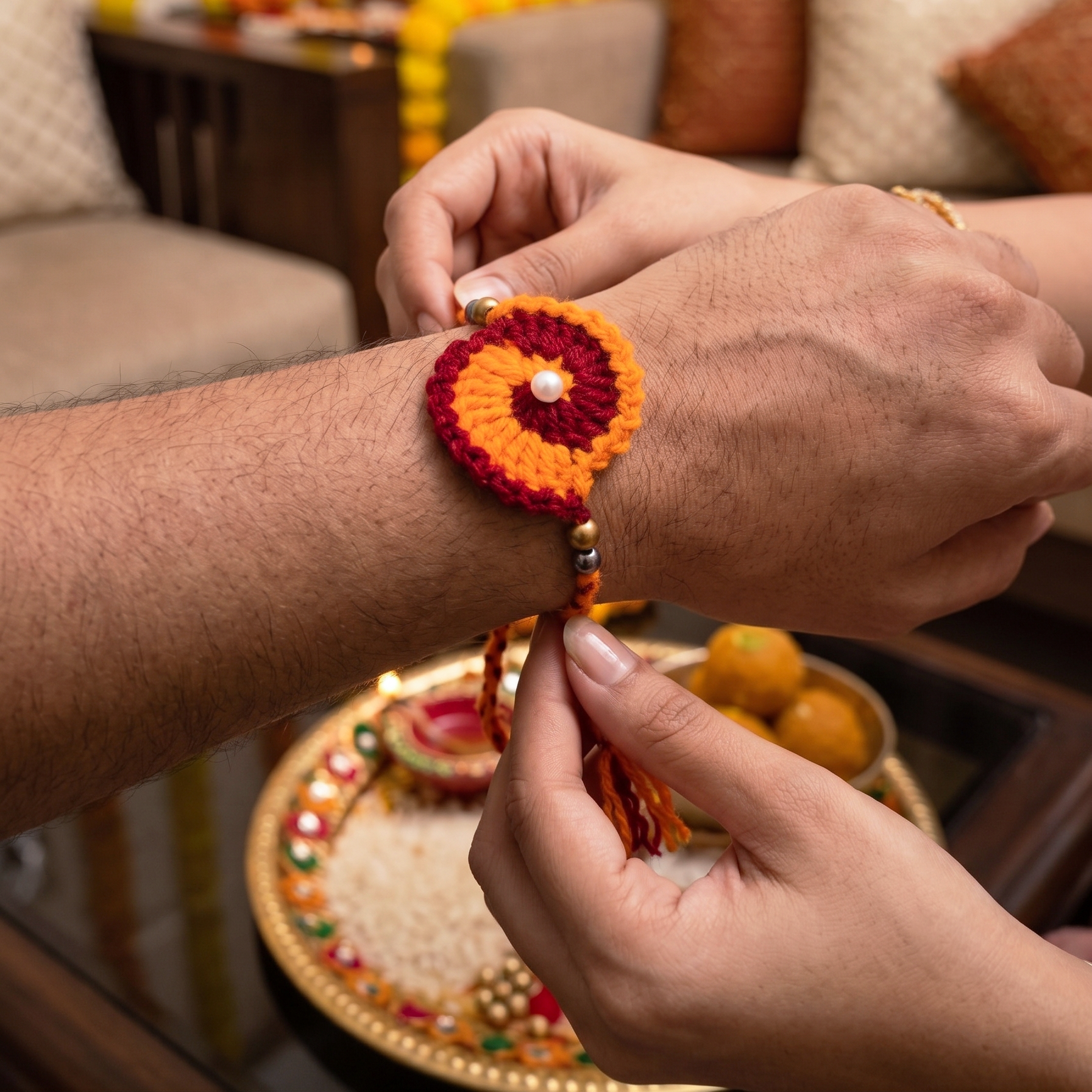 Handmade Crochet - Rakhi