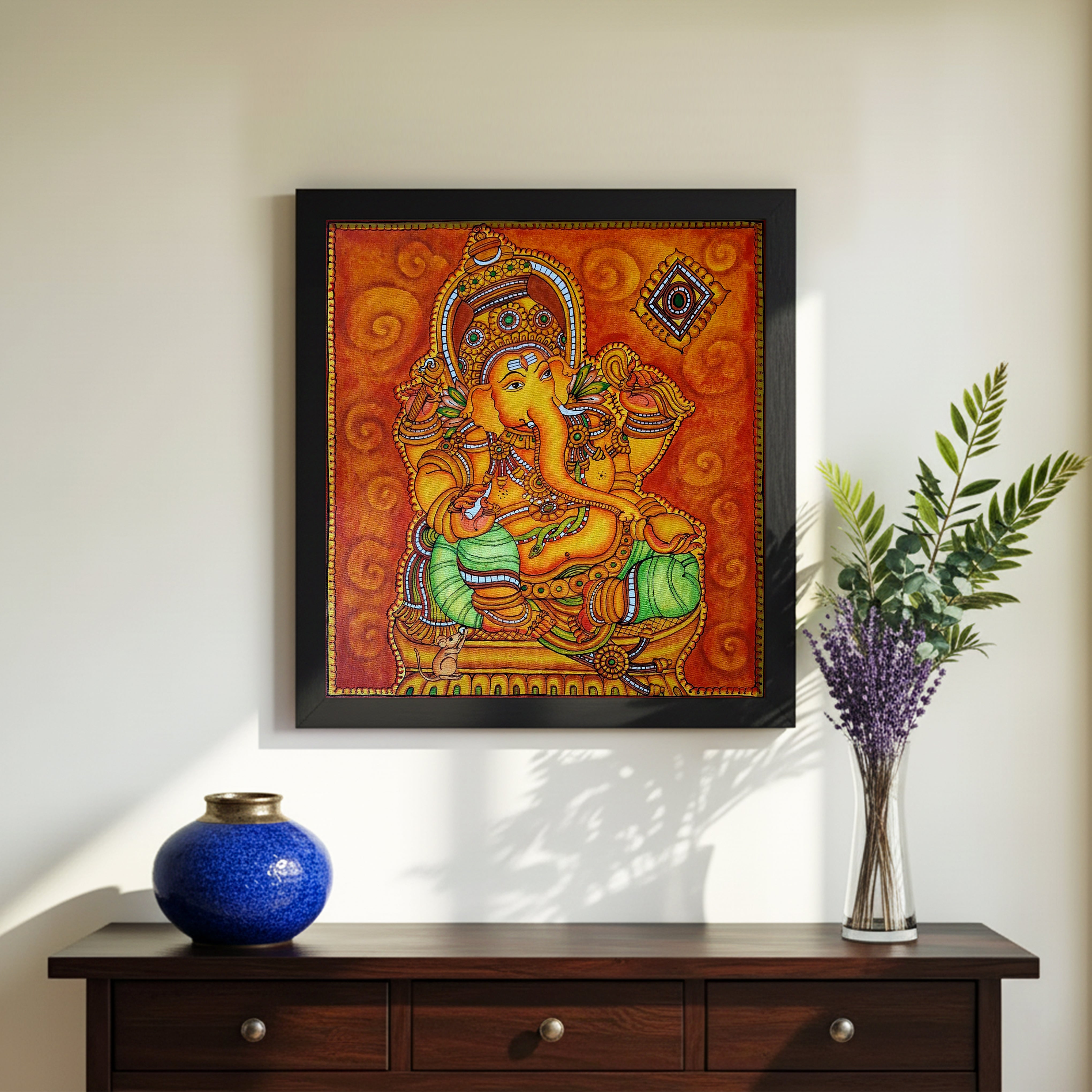 Maha Ganapathy - Mural Painting