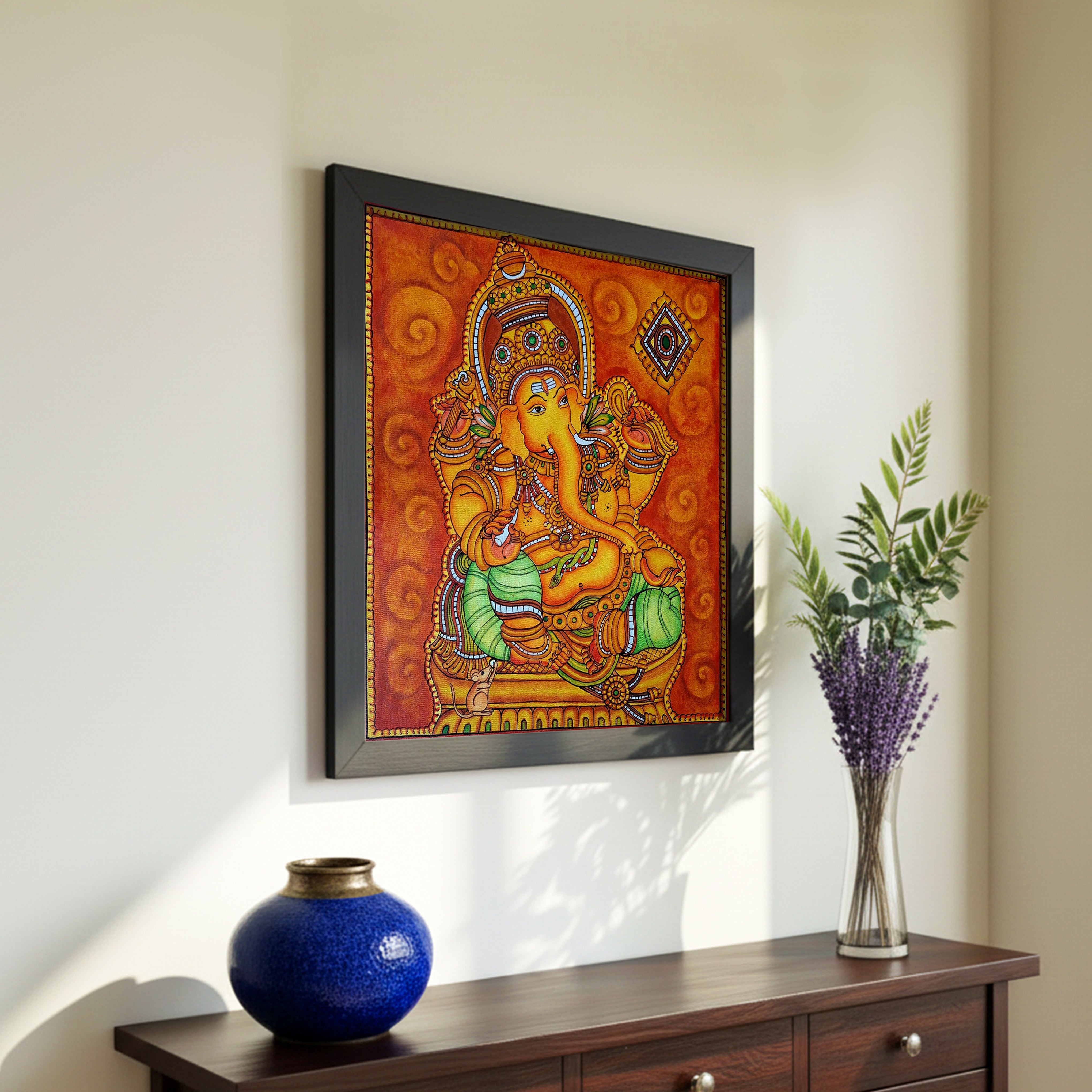 Maha Ganapathy - Mural Painting