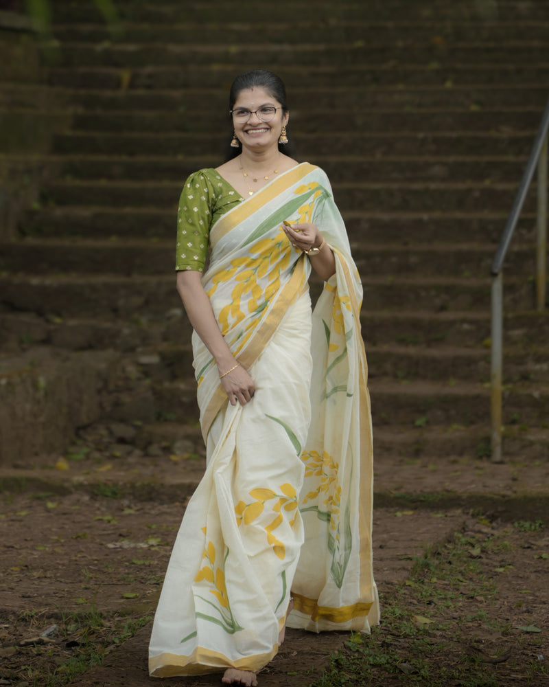 Nelkathir Saree