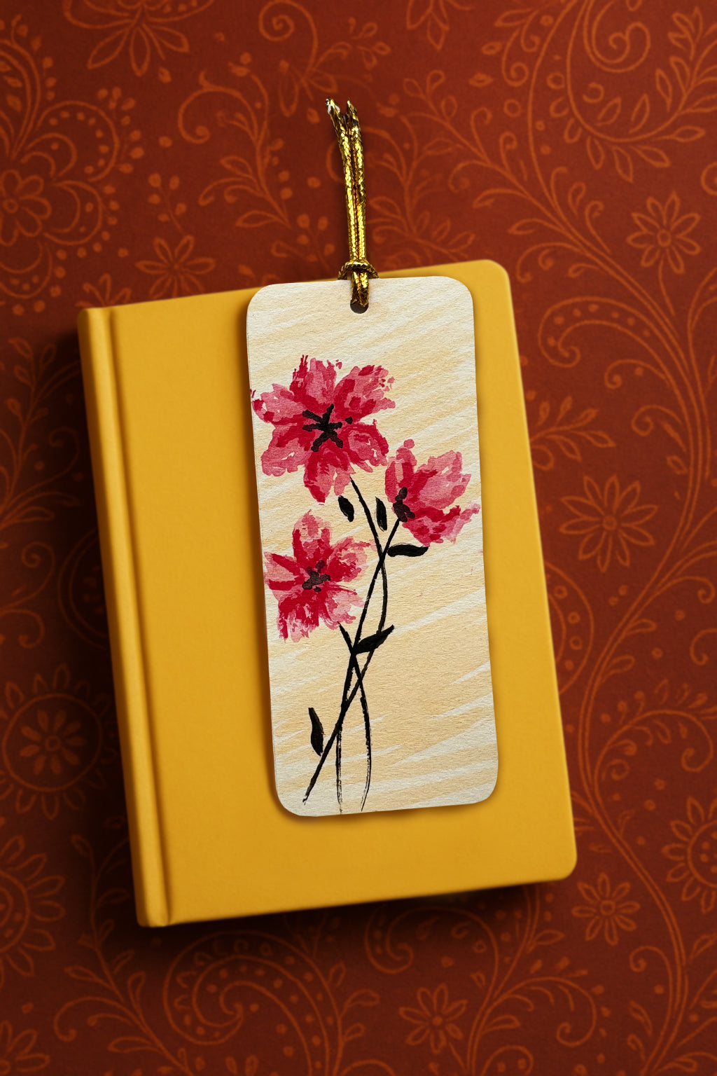 Hand-Painted Bookmark