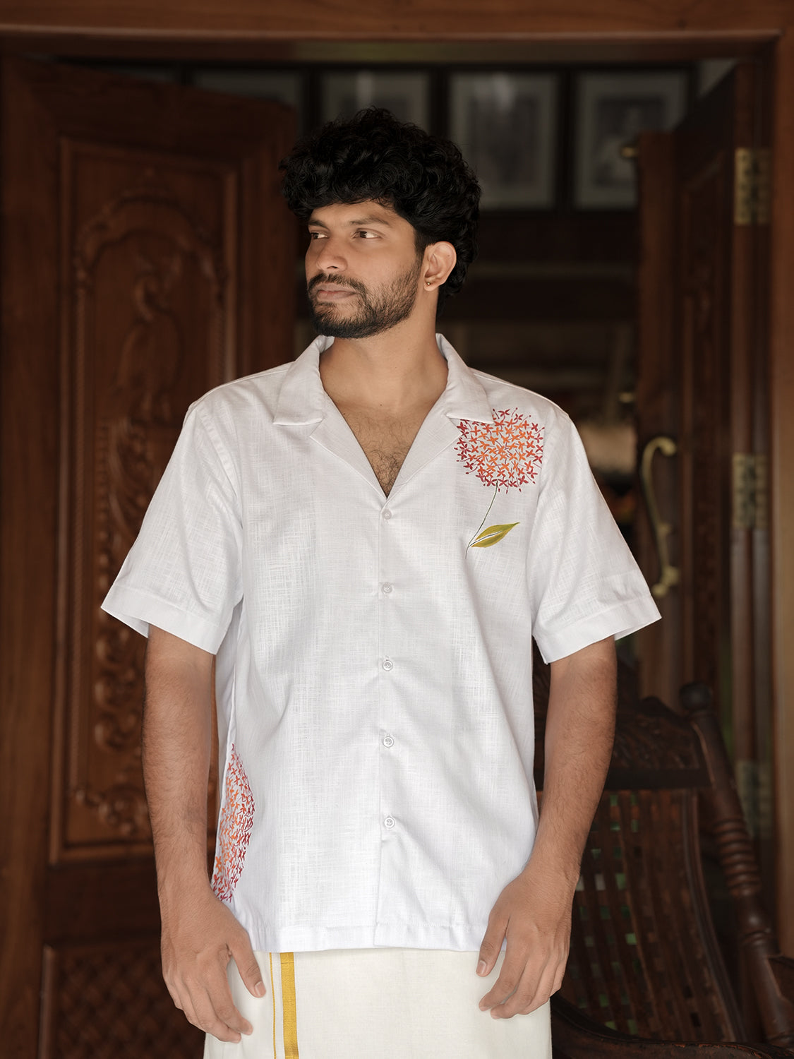 Chethi Poo Hand Painted Shirt