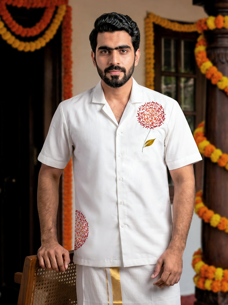 Chethi Poo Hand Painted Shirt