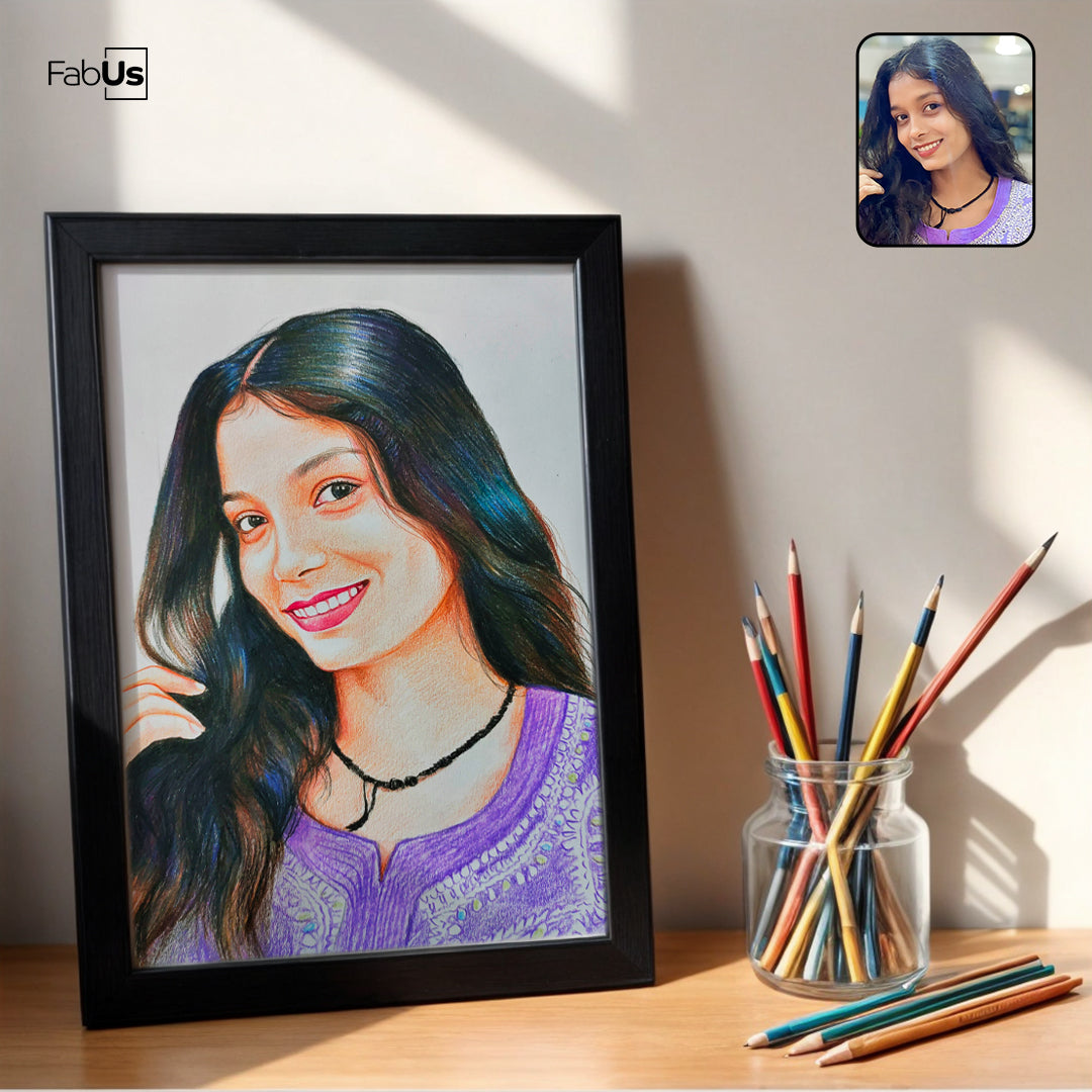 Color Pencil Portrait