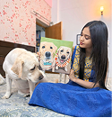Digital  Pet Portrait - Gallery Wrap