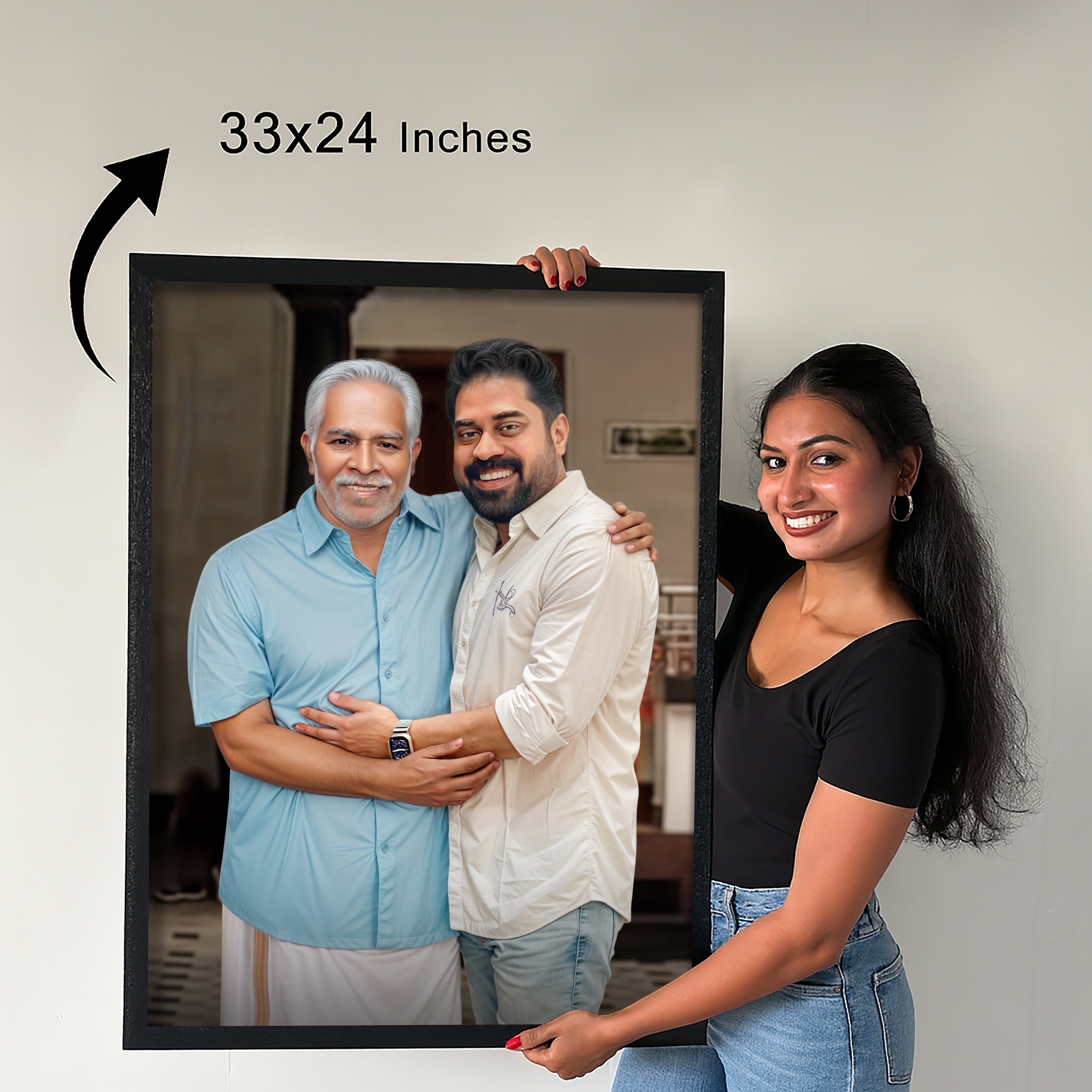 Family Portrait from Multiple Photos- Digital Merge Portrait