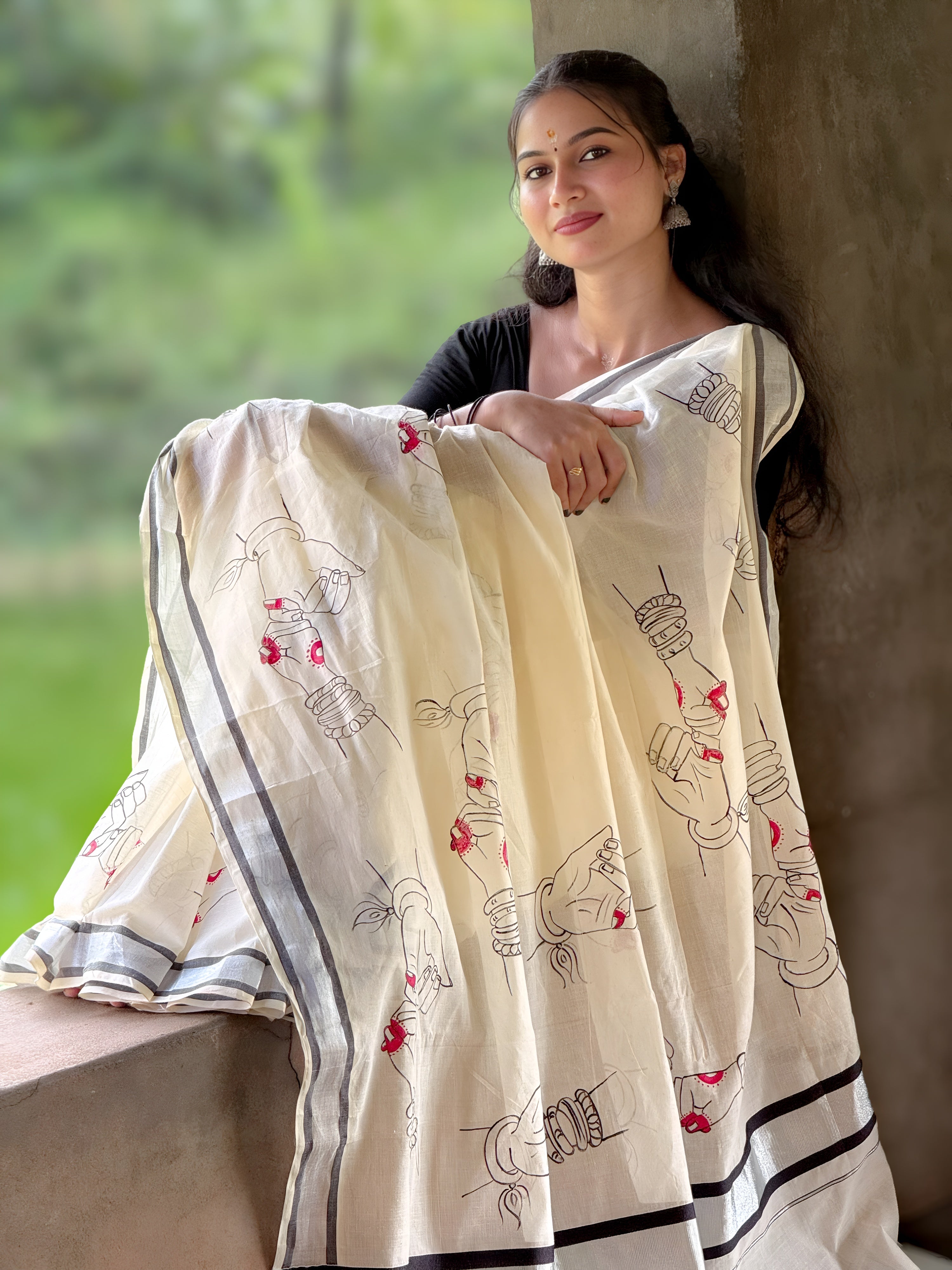 Sacred Vows Saree