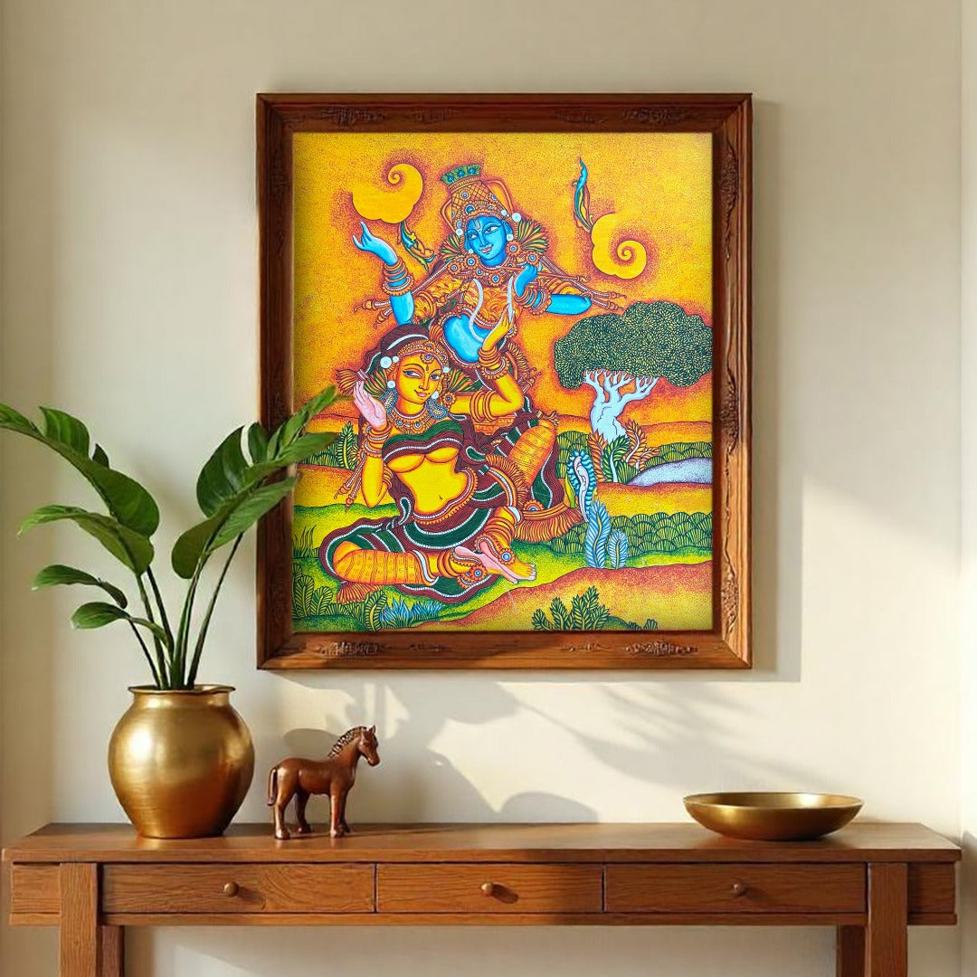 Krishna Radha – Mural Art (40X38)
