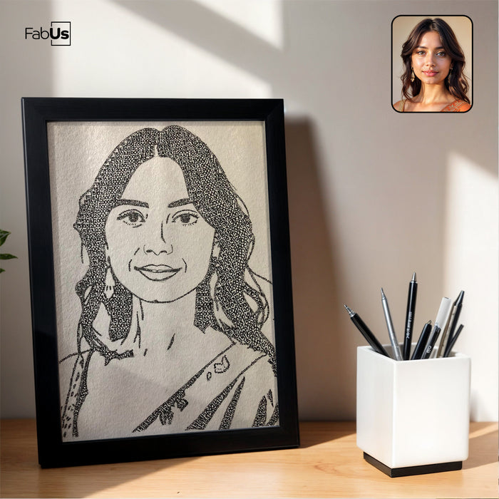 Word Portrait | Custom Word/Name Portrait from Photos