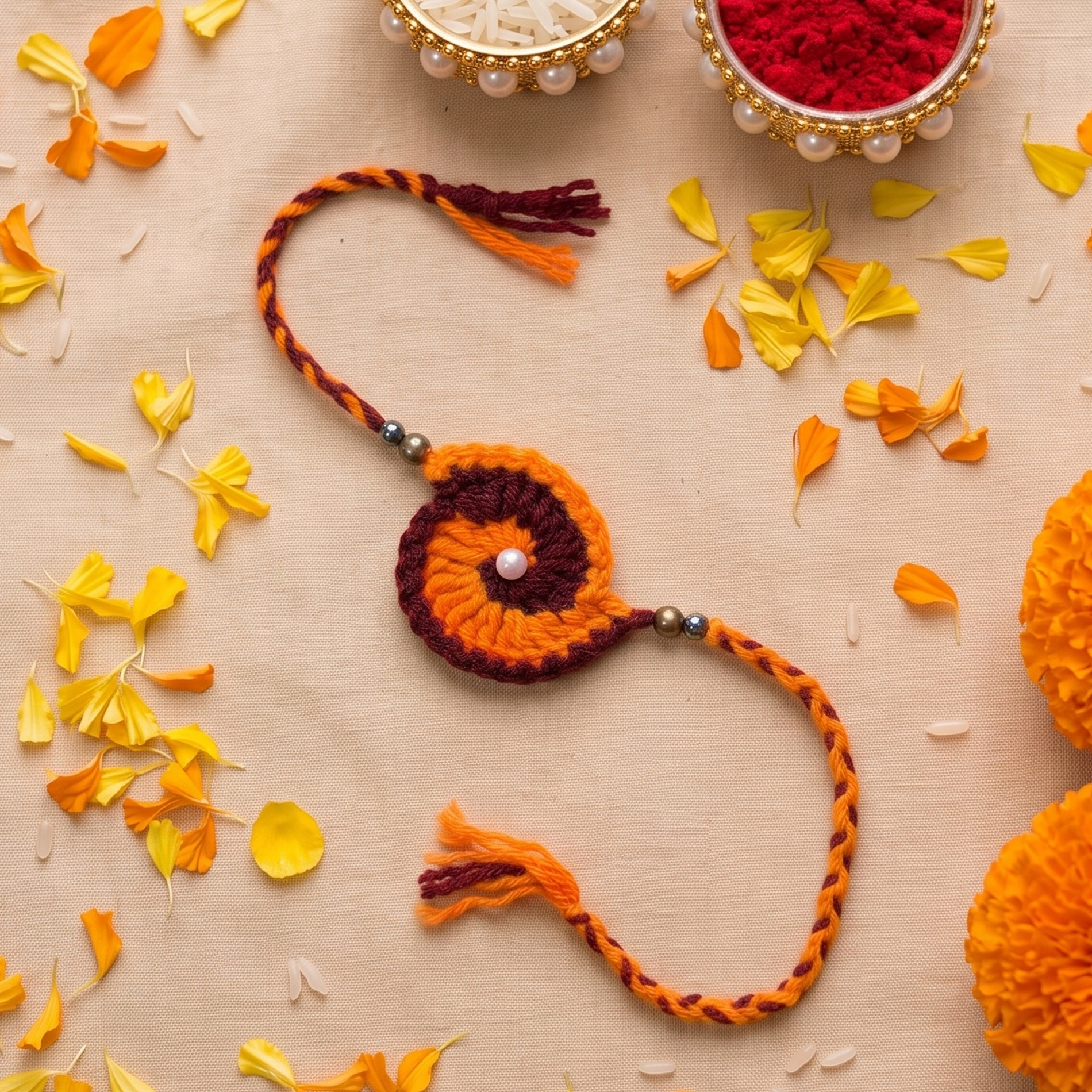 Handmade Crochet - Rakhi